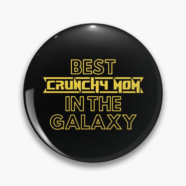 Item preview, Best Crunchy Mom In The Galaxy | Cute Family Gift Idea For Crunchy Mom designed and sold by kindxinn.