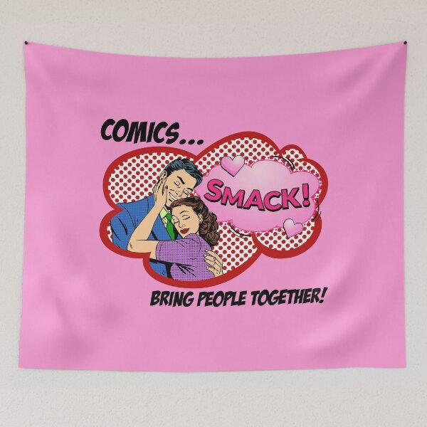 Item preview, Comics Bring People Together! (on Pink) designed and sold by epinkb.