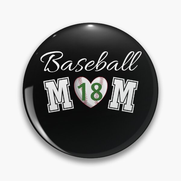 Item preview, Baseball Mom #18 designed and sold by two7designs.