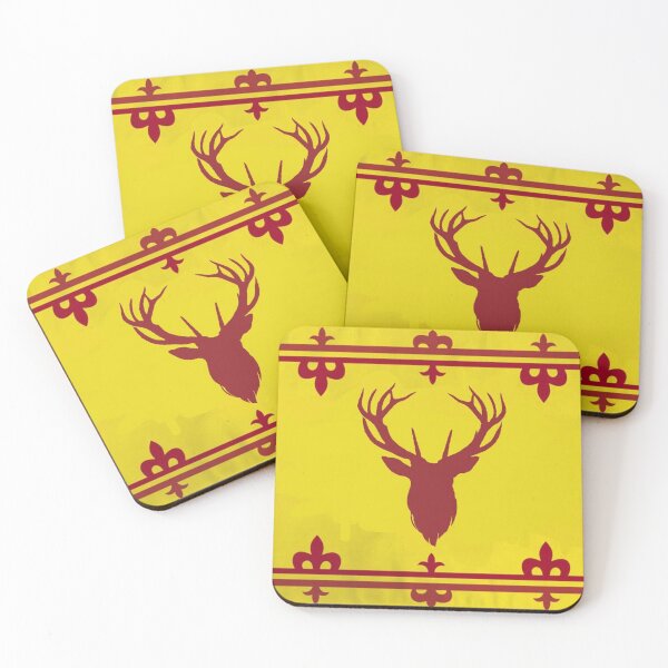 Item preview, Deer Scottish Royal Banner (bratach rioghail fhiadh) designed and sold by JonathanR1994.