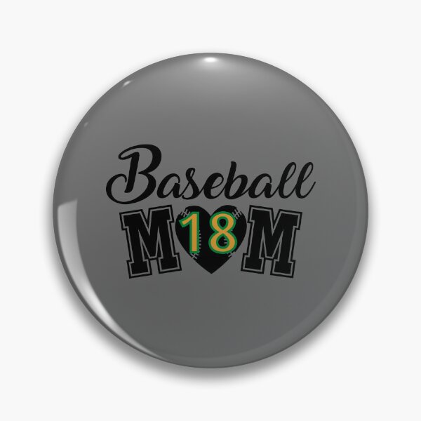 Item preview, Baseball Mom #18 designed and sold by two7designs.