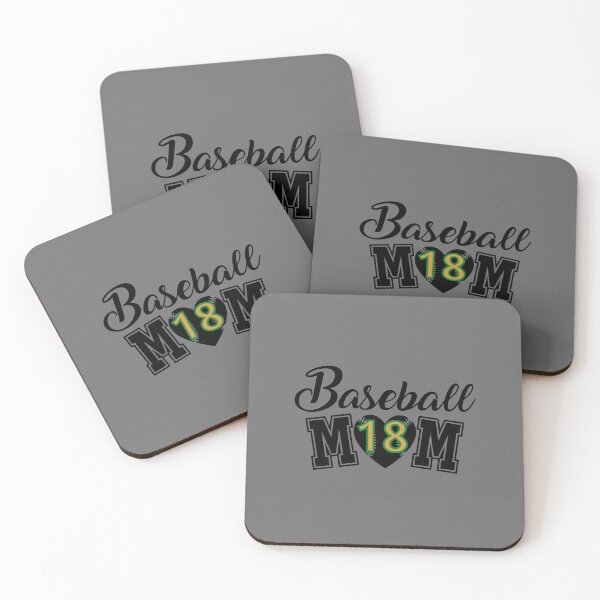 Item preview, Baseball Mom #18 designed and sold by two7designs.