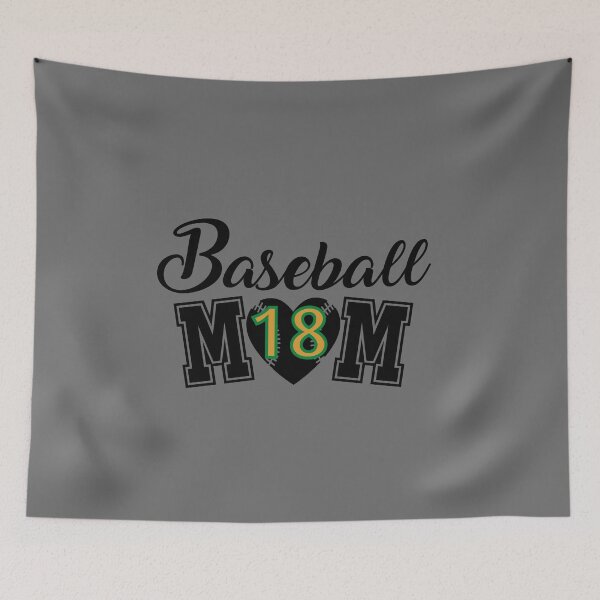 Item preview, Baseball Mom #18 designed and sold by two7designs.