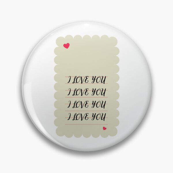 Item preview, I LOVE YOU designed and sold by IsaCria.