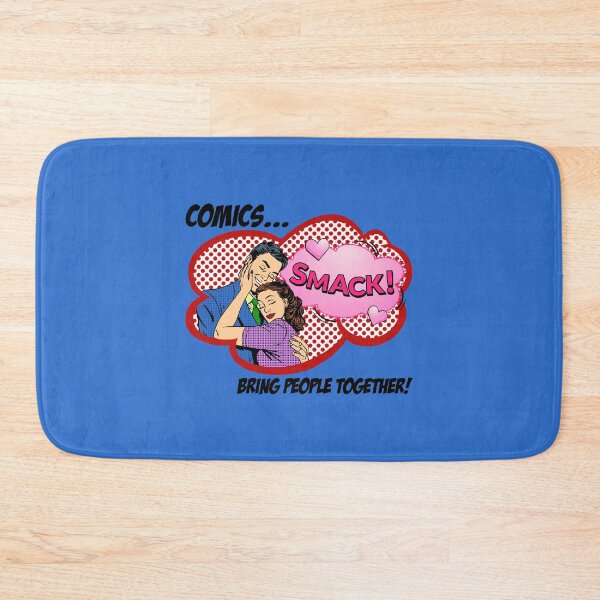 Item preview, Comics Bring People Together! (on Blue) designed and sold by epinkb.