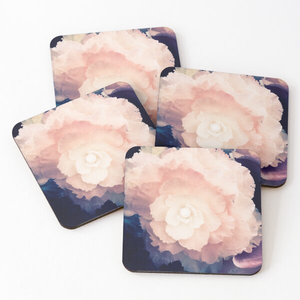 Item preview, vintage aesthetic blue pink yellow floral photography ethereal designed and sold by sielexis.