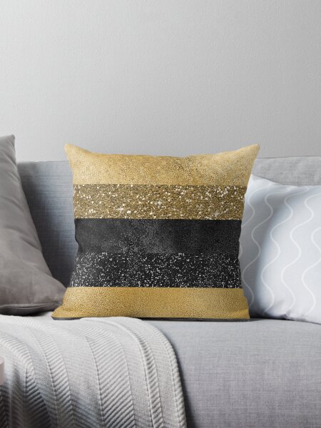 Item preview, Black And Gold Luxury Seamless Pattern designed and sold by delikedesign.