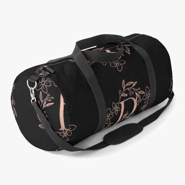 Item preview, Cute Rose Gold Floral Monogram B designed and sold by ModernStyleBoho.