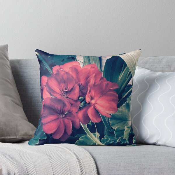 Item preview, aesthetic ethereal vintage photography of red flower green leaves designed and sold by sielexis.