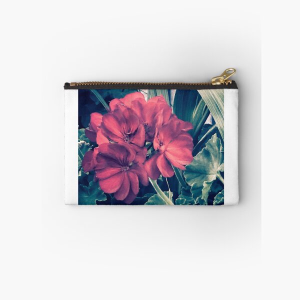 Item preview, aesthetic ethereal vintage photography of red flower green leaves designed and sold by sielexis.