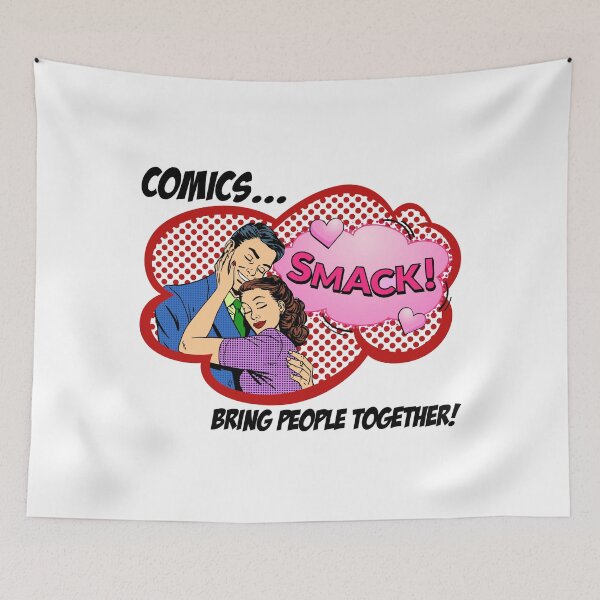 Item preview, Comics Bring People Together! (on White) designed and sold by epinkb.