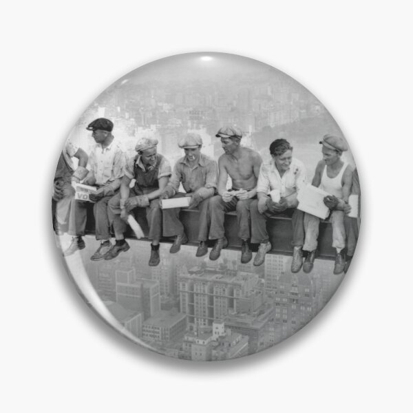 Item preview, Lunch atop a Skyscraper - Charles Clyde Ebbets ,New york city  RCA Building Lunch atop a Skyscraper  print designed and sold by TeeARTHY.
