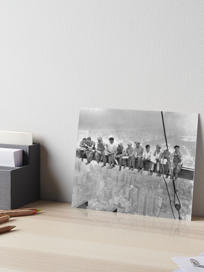 Lunch Atop a Skyscraper, New York Canvas, Popular Artwork, Modern Wall