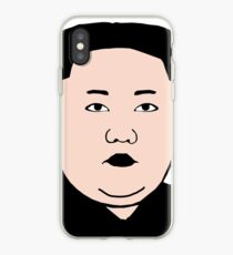 Kim Jong Un Silhouette iPhone Case