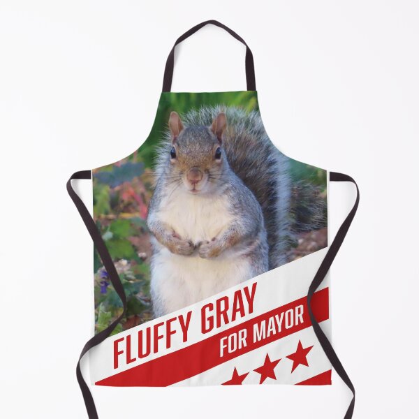 Item preview, Fluffy Gray for Mayor designed and sold by Artologica.