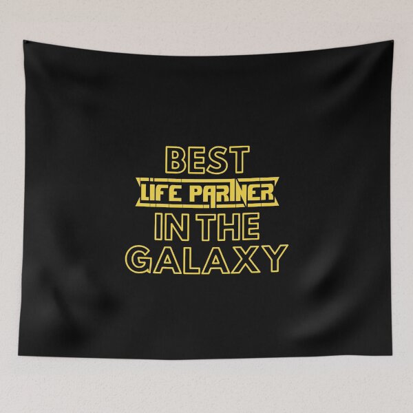 Item preview, Best Life Partner In The Galaxy | Cute Family Gift Idea For Life Partner designed and sold by kindxinn.