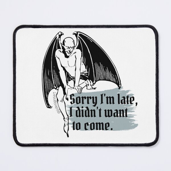 Item preview, Introverts- Sorry I’m Late designed and sold by JIDesignsArt.