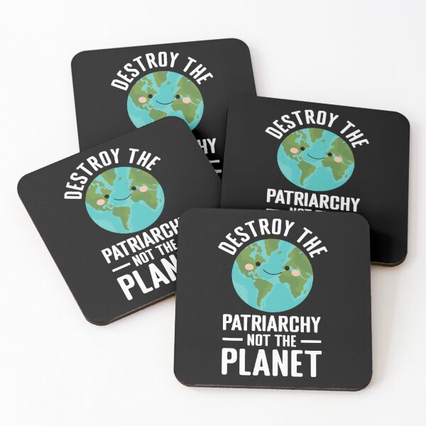 Item preview, Destroy the Patriarchy not the Planet designed and sold by Koi-Art.