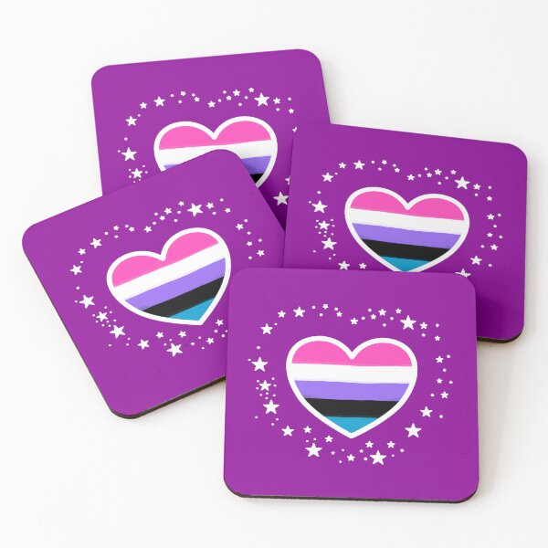 Item preview, Genderfluid Pride Heart designed and sold by PHNDZMND.