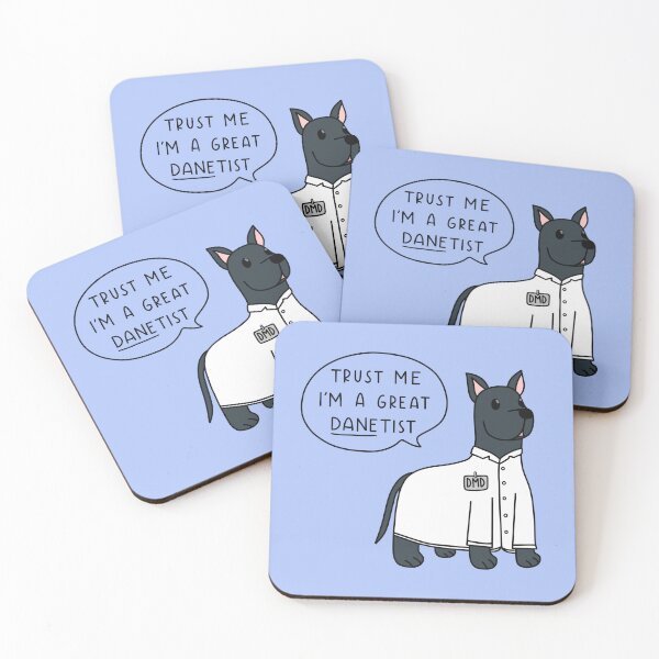 Item preview, Danetist Funny Great Dane Dentist  designed and sold by SofiaSava01.