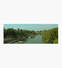 Houseboats on the Tiber III Photographic Print