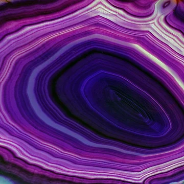 Artwork thumbnail, Swirled Purple Geode by Falln