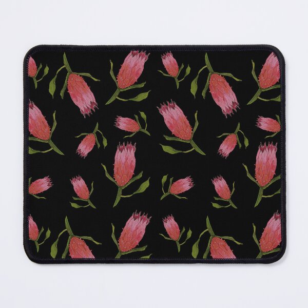 Item preview, Scattered Protea flower in pink and red designed and sold by BBArtStudio.