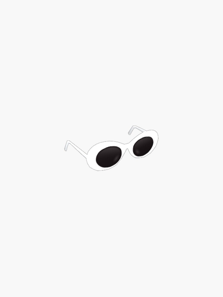 "Clout Goggles" Sticker for Sale by gage235 Redbubble
