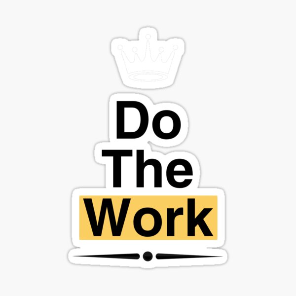 Artikel-Vorschau von Mach die Arbeit , designt und verkauft von Quote  .A.M.