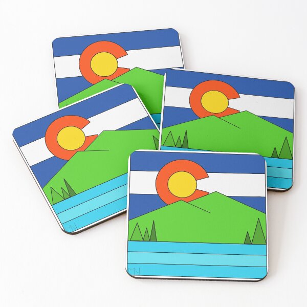 Item preview, Colorado Flag designed and sold by ModernNature.