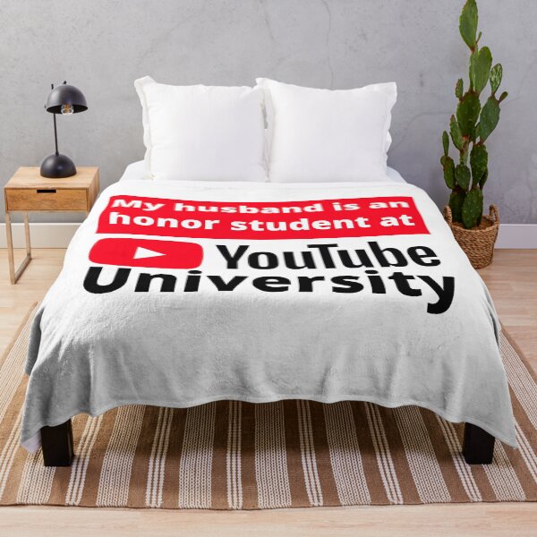 Artikelvorschau, Mein Mann ist Ehrenstudent an der Youtube University entworfen und verkauft von E6Designs.