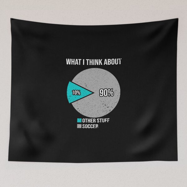 Item preview, Thoughts Footballer Passionate Football Fan Essential T-Shirt designed and sold by gloria1os.
