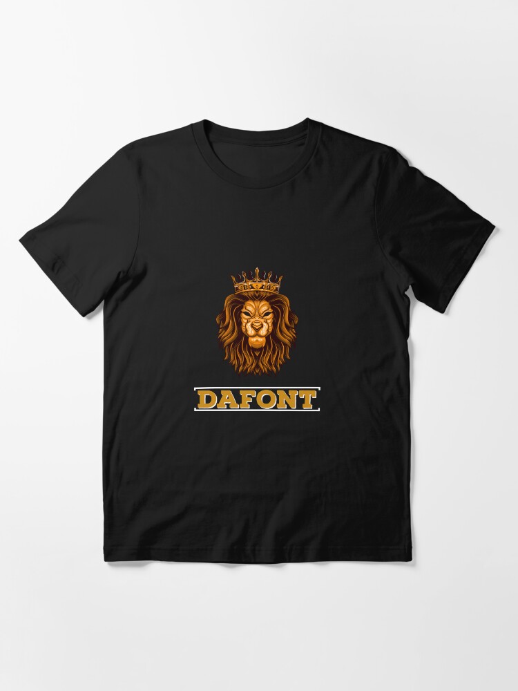 Dafont  Sticker for Sale by Haytam Laftimi