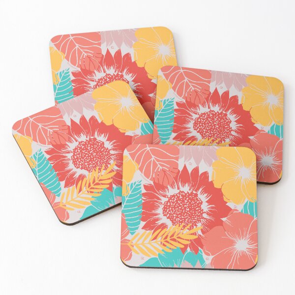 Item preview, pink flowers pattern designed and sold by CCDiseno.