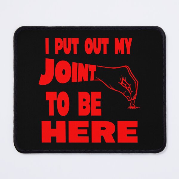 Item preview, I put out my joint to be here - I paused my game parody - Funny Stoner red designed and sold by YomeHayin.
