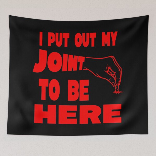 Item preview, I put out my joint to be here - I paused my game parody - Funny Stoner red designed and sold by YomeHayin.