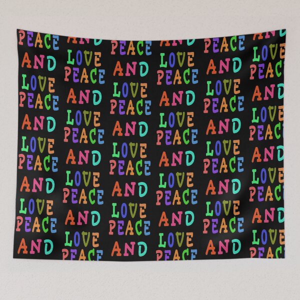 Item preview, peace and love designed and sold by GOLDFAMILYSHOP.