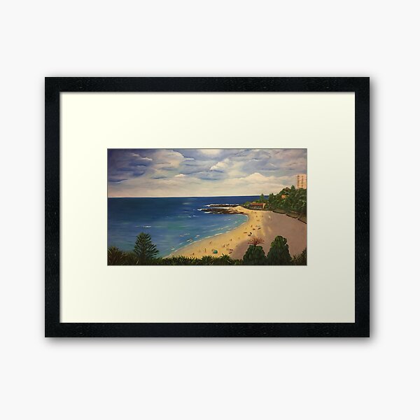 Rainbow Beach Queensland Australia Framed Art Print