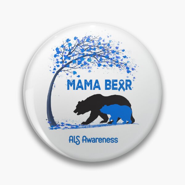 Item preview, Mama Bear ALS Awareness designed and sold by Mnrshirley.