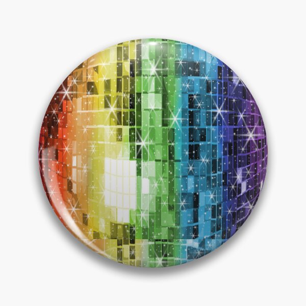 Item preview, Twinkle Rainbow Disco Ball Pattern  designed and sold by Deborah Camp.
