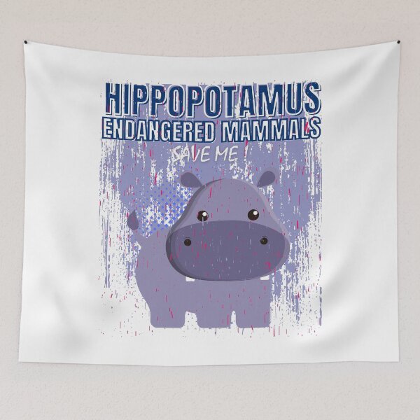 Item preview, Hippopotamus designed and sold by yassooarts.