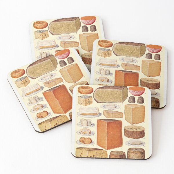Item preview, Cheeses Poster - Mrs Beeton designed and sold by nextstepdesigns.