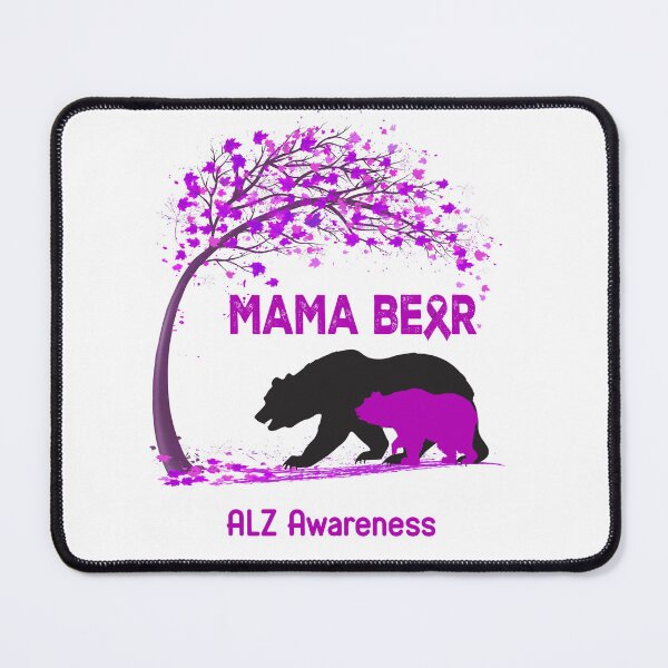 Item preview, Mama Bear ALZ Awareness designed and sold by Mnrshirley.