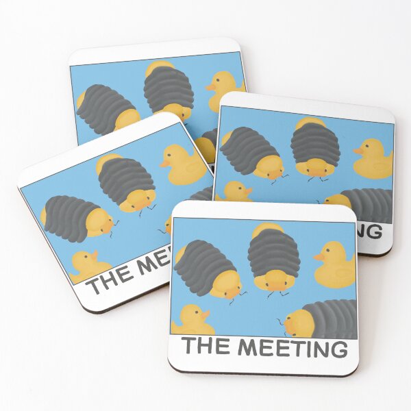 Item preview, Rubber ducky isopods: The Meeting designed and sold by CordieDittus.