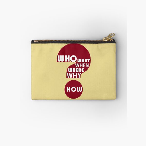 Item preview, Who, What, When, Where, Why, and How? designed and sold by Jean Gregory Evans.