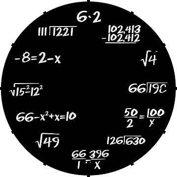 Artwork thumbnail, MathClock by ugofantozzi