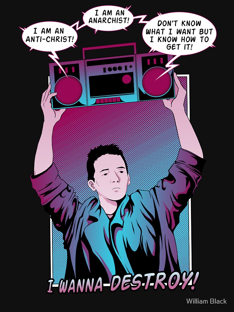 "Say Anything... Anarchy!" Tshirt by willblack Redbubble punk t