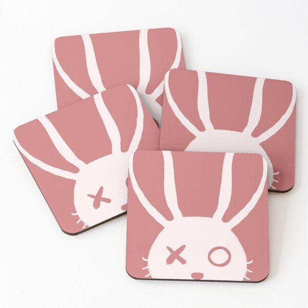 Item preview, Emo Bunny X O Pink Print designed and sold by Grace Excellence _.