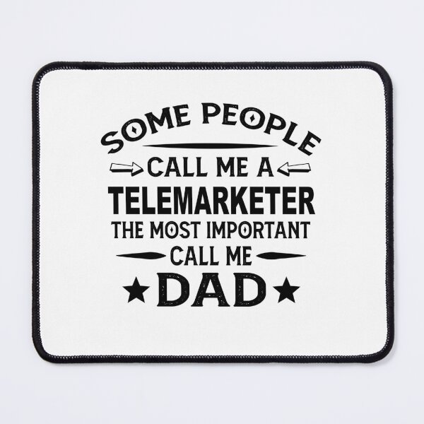 Item preview, Telemarketer Father Dad T-shirt gift for father's Day Telemarketer Dad Father's Day, Telemarketer Dad Hudband Christmas Gift designed and sold by xlnv.