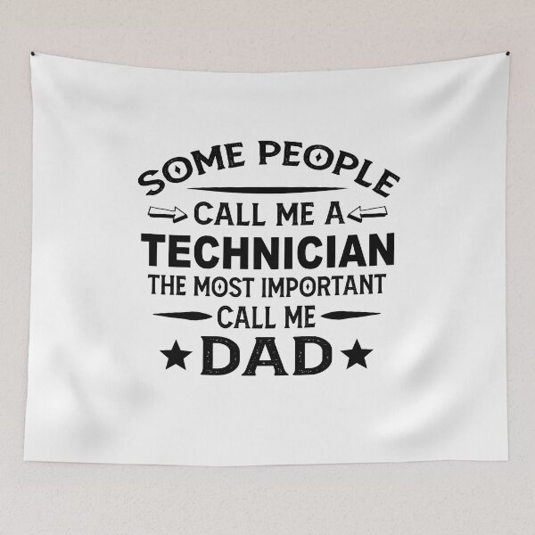 Item preview, Technician Father Dad T-shirt gift for father's Day Technician Dad Father's Day, Technician Dad Hudband Christmas Gift designed and sold by xlnv.